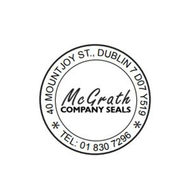 Logo Embossing Seal McGrath Company Seals