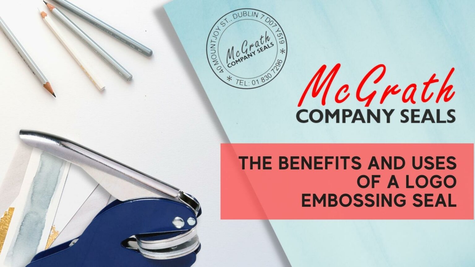 The Benefits & Uses of a Logo Embossing Seal